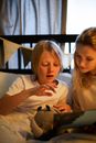 Girl in White Crew Neck T-shirt Sitting Beside Girl in White T-shirt