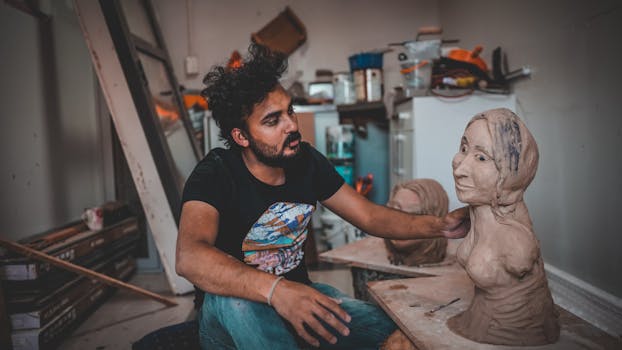 Immagine gratuita di abilità artigianali, arte culturale, arte della forma umana