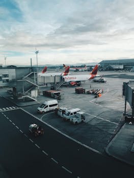 View of Avianca planes parked at the tarmac of Bogota's main airport.