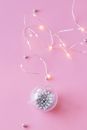 Pink and White Beaded Necklace