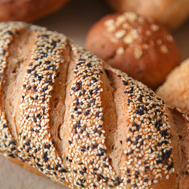 Italian Pane di Semola with Sesame Seeds