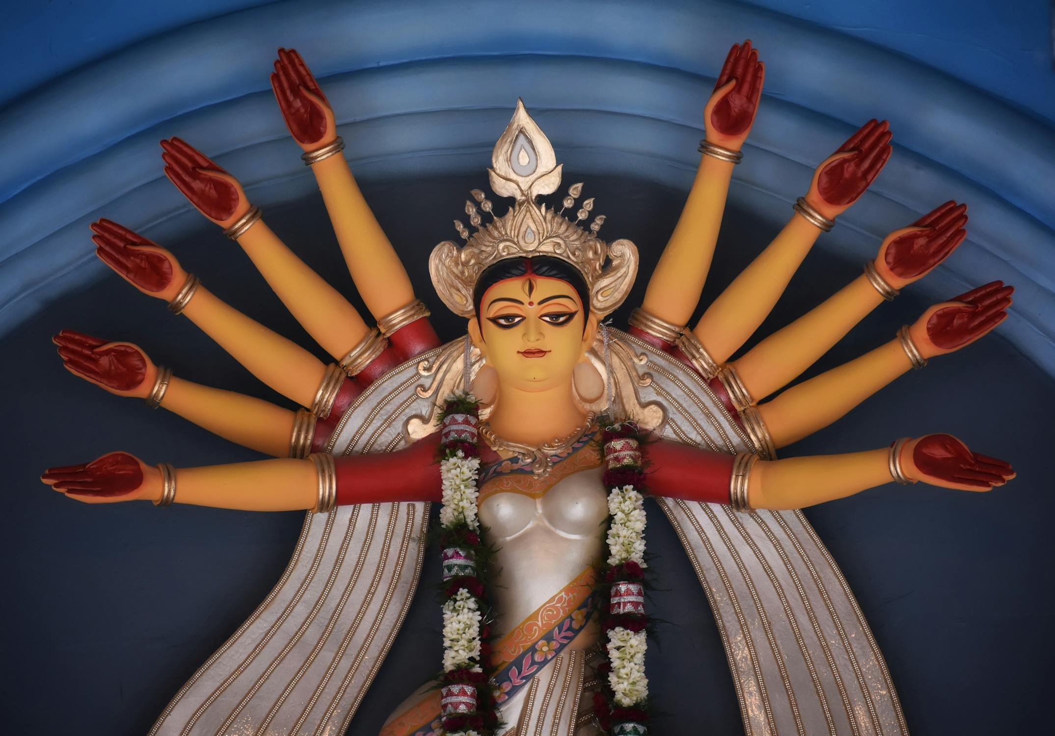 Woman power Maa Durga Photo by Debendra Das from Pexels: https://www.pexels.com/photo/durga-figurine-5870157/