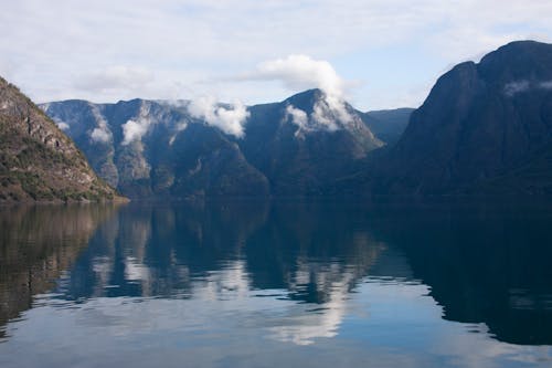 Photos gratuites de calme, lac, montagne