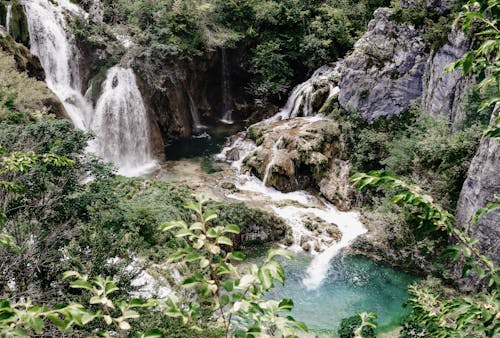 Foto stok gratis air, air terjun, alam