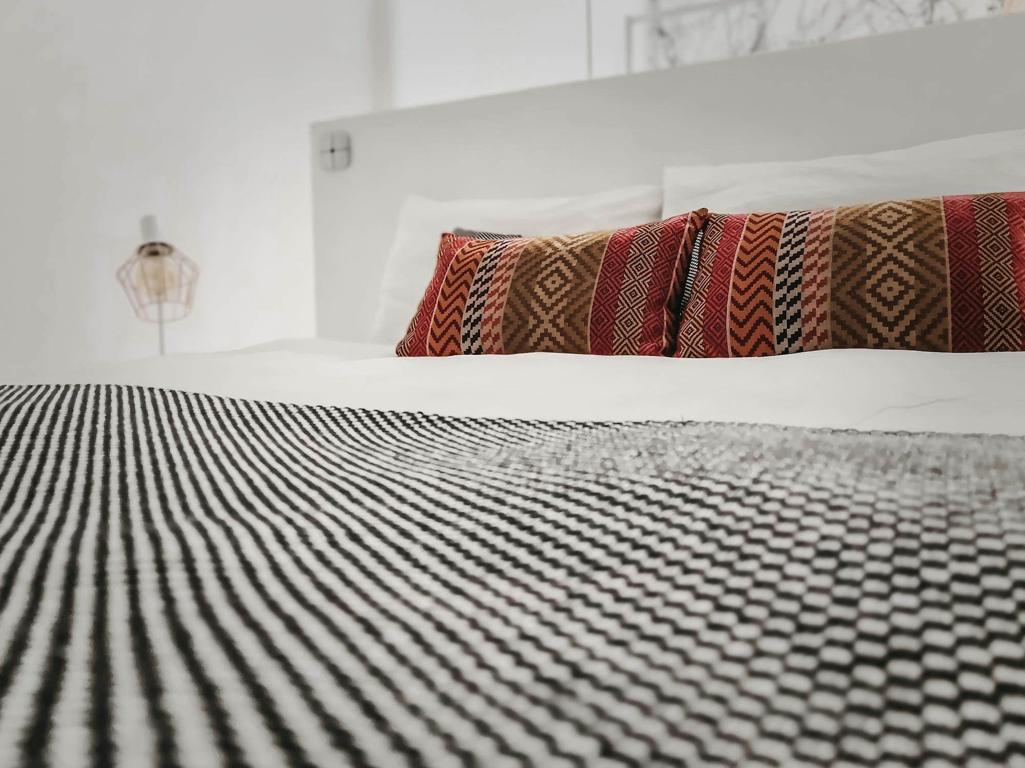 Een pallet bed is ideaal om op te zonnen Een pallet bed is ideaal om op te zonnen