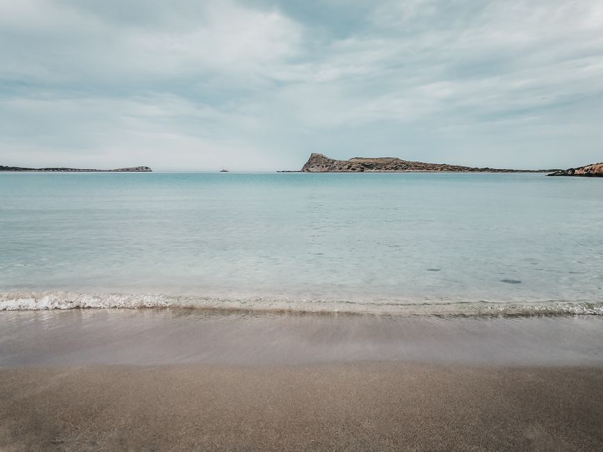 Knosszosz palota és Kréta legjobb strandjai – Elafonisi pink sand beach Crete Greece