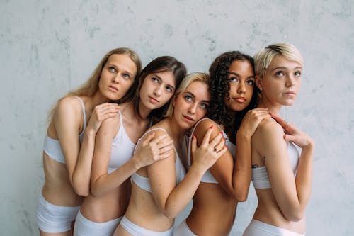 A Group of Women Posing