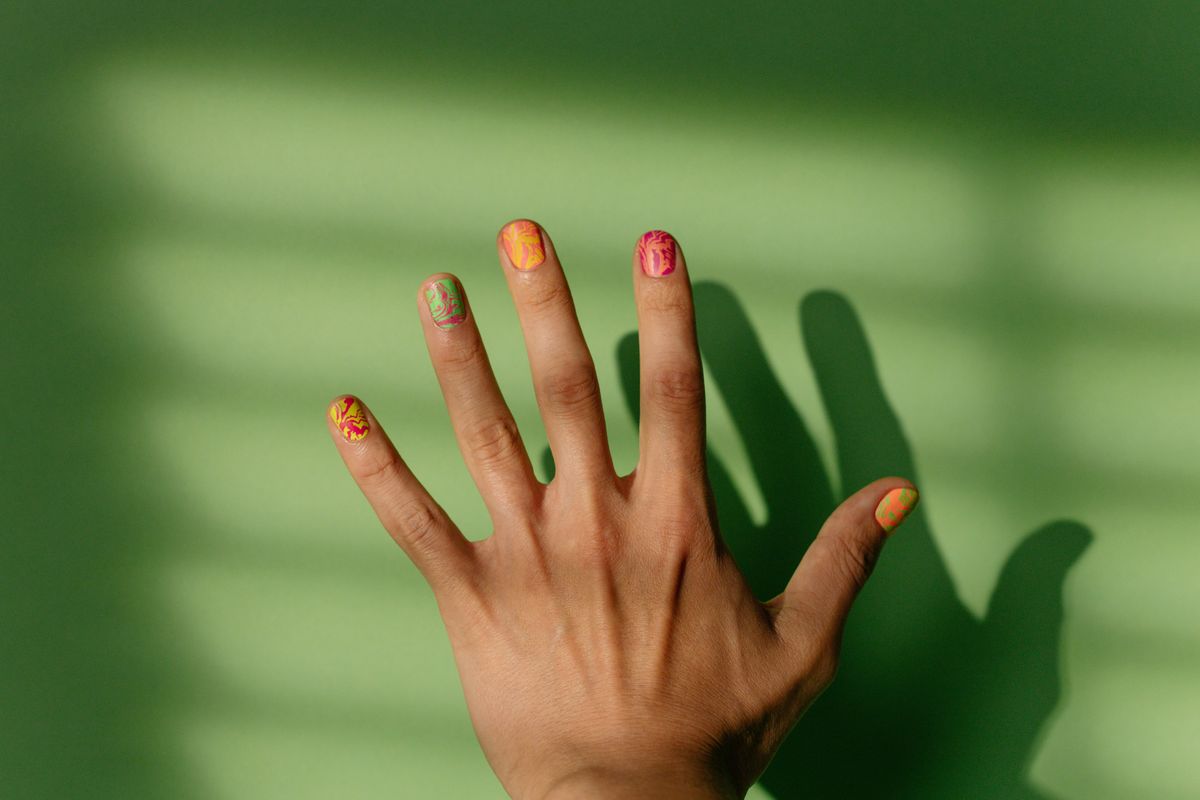 Plaid Nails: Cosy Muster in 5 Schritten — mit Anleitung — Fertiges Werk