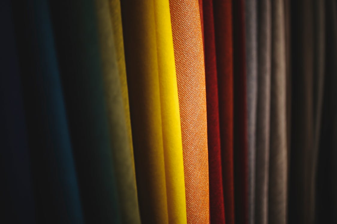 Free Colorful fabrics Stock Photo