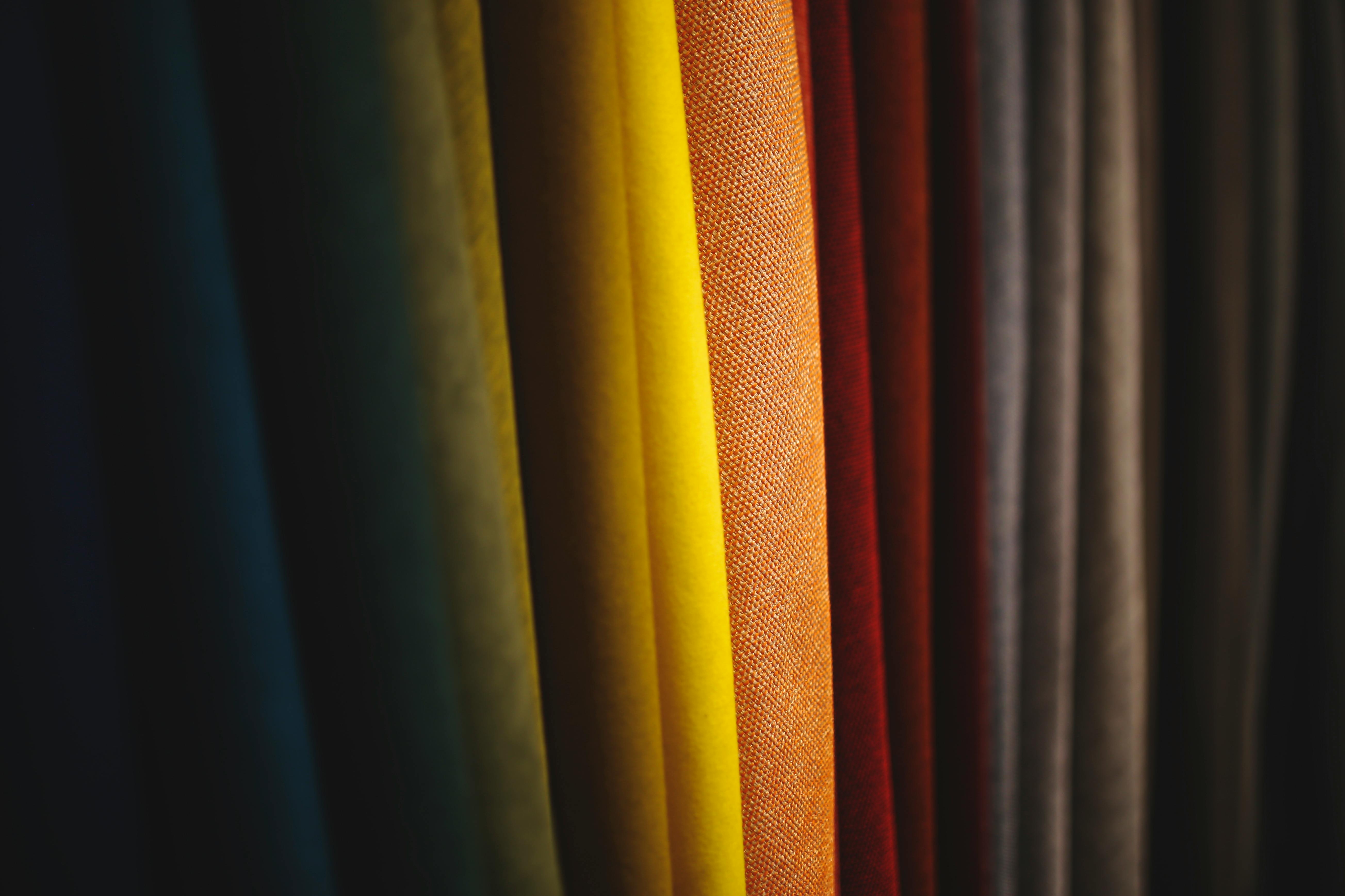 Colorful fabrics · Free Stock Photo