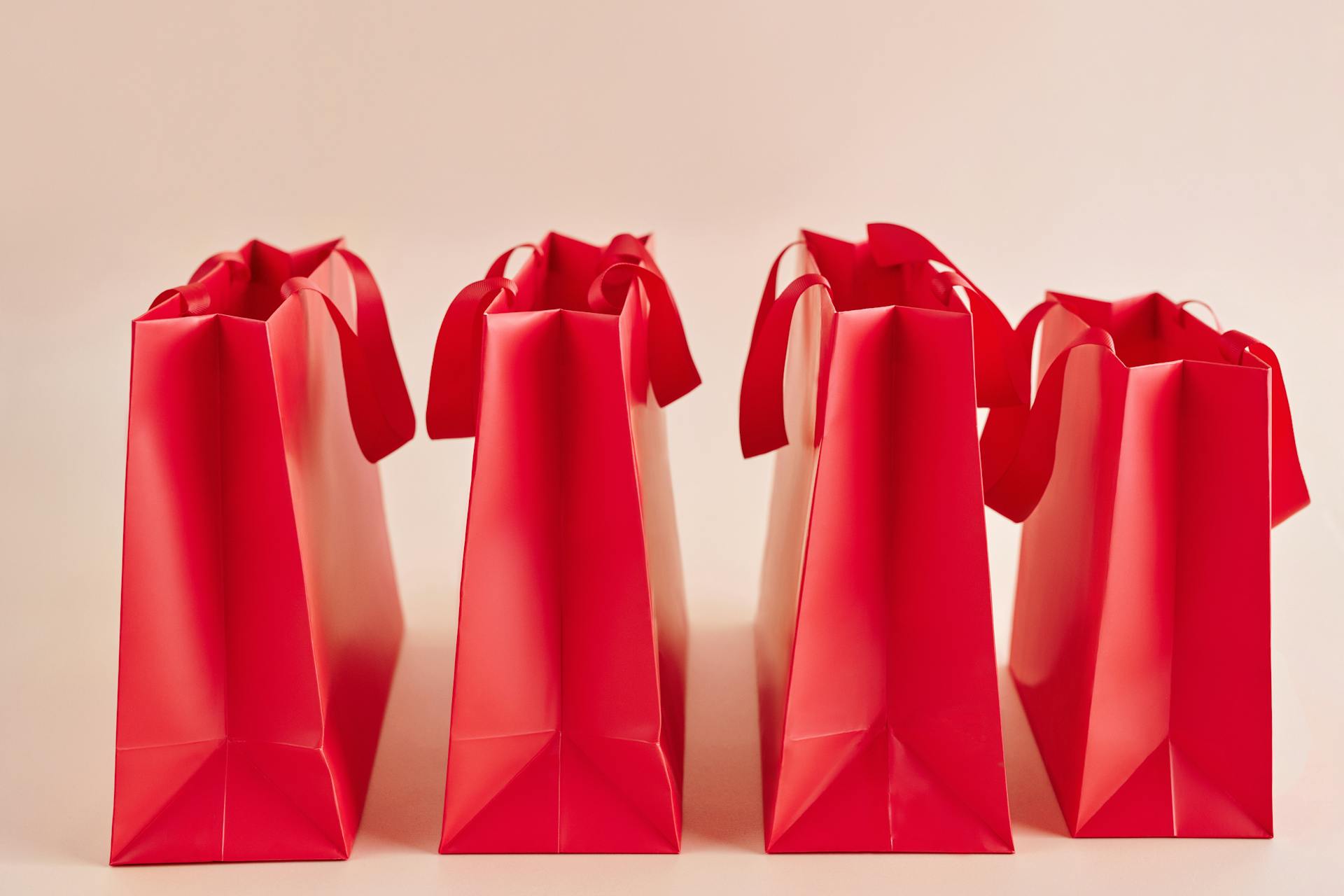 Red Paper Bags