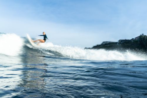 Free Experience the thrill of surfing at Bronte Beach, Sydney, with waves and excitement. Stock Photo