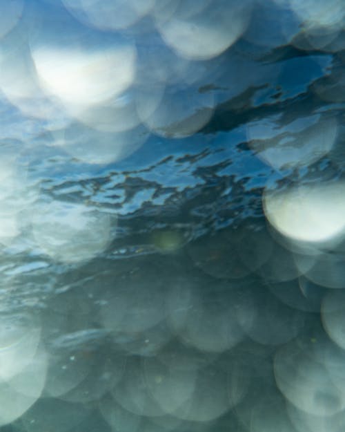 Close-Up Shot of a Water Surface