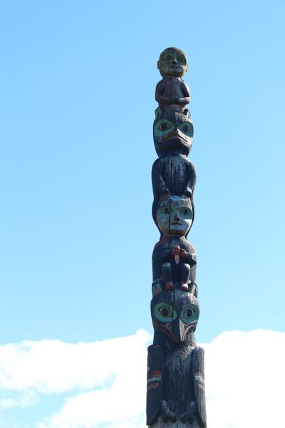 Inuit soapstone carving
