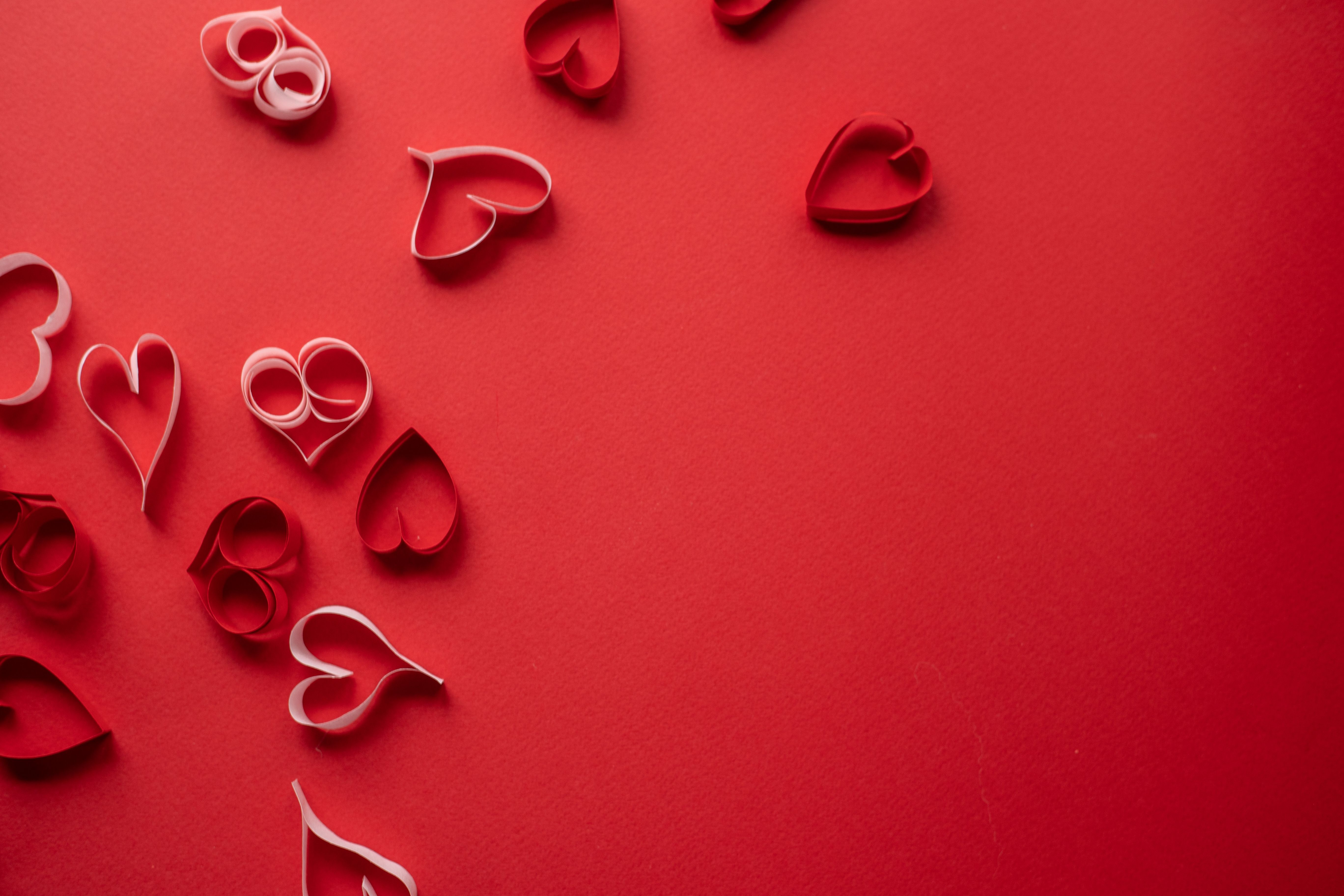 Red Valentines Background