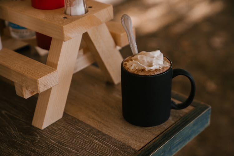 Cup Of Cocoa With Whipped Cream