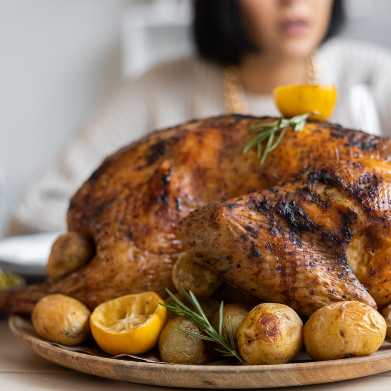 Roast Turkey with Herb Butter