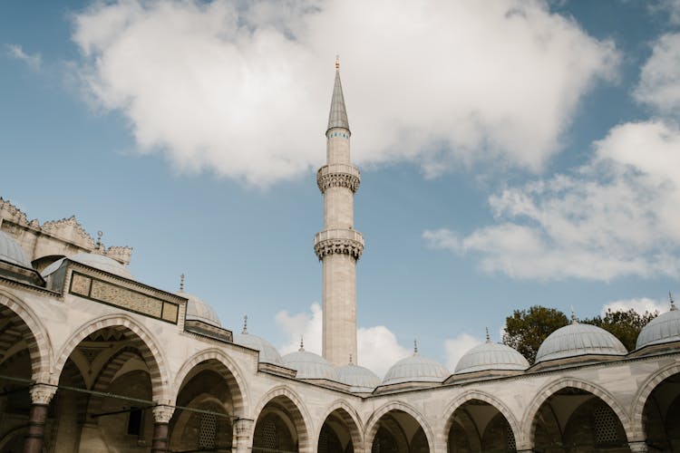 Mosque Seen From Inner Square