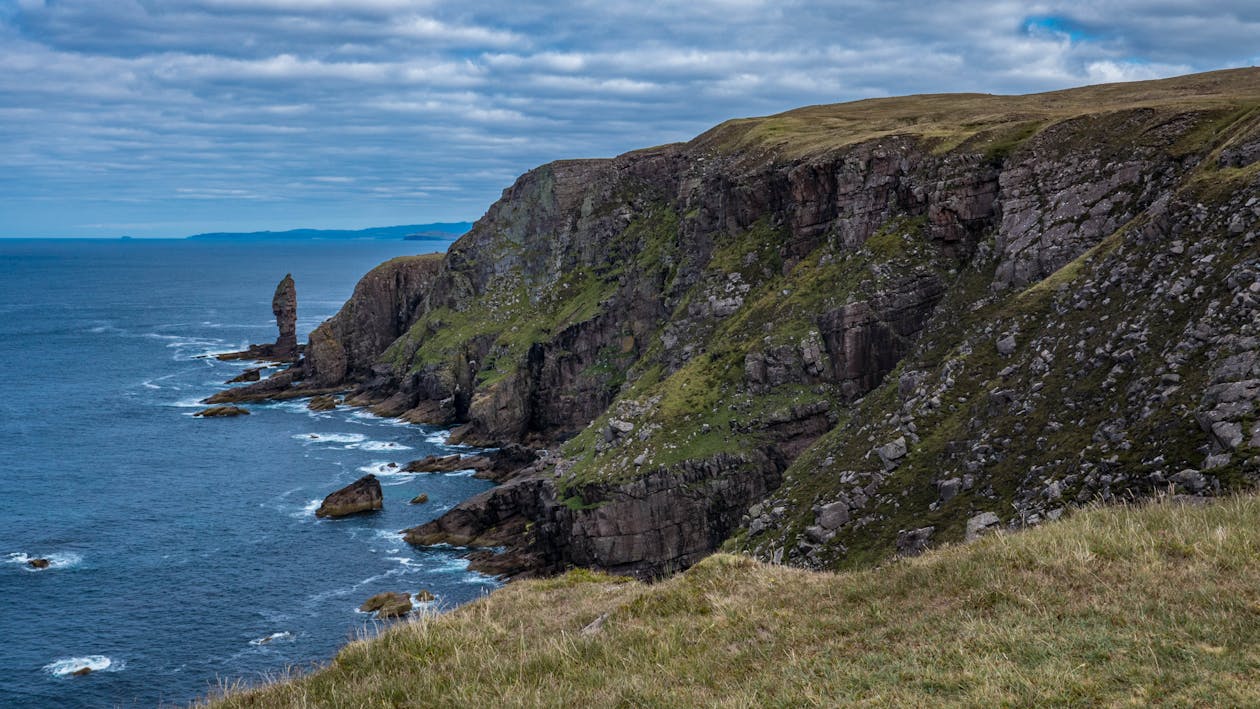 Free stock photo of cliffs, coastline, nc500