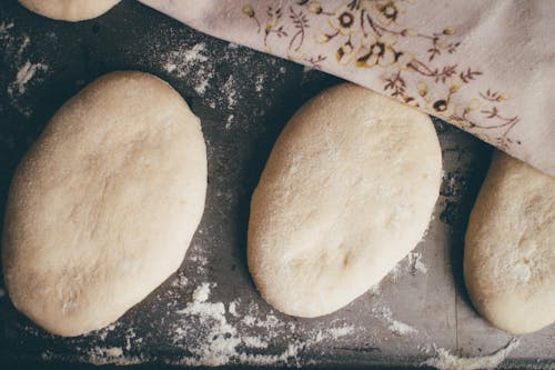 Free White Dough on Gray Surface Stock Photo