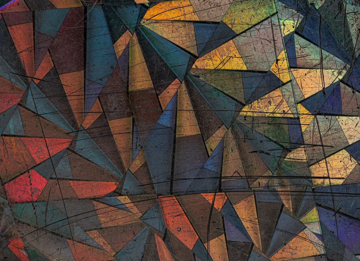 Framed Abstract Modern Shaped-Pattern Wall Art Worth Buying
