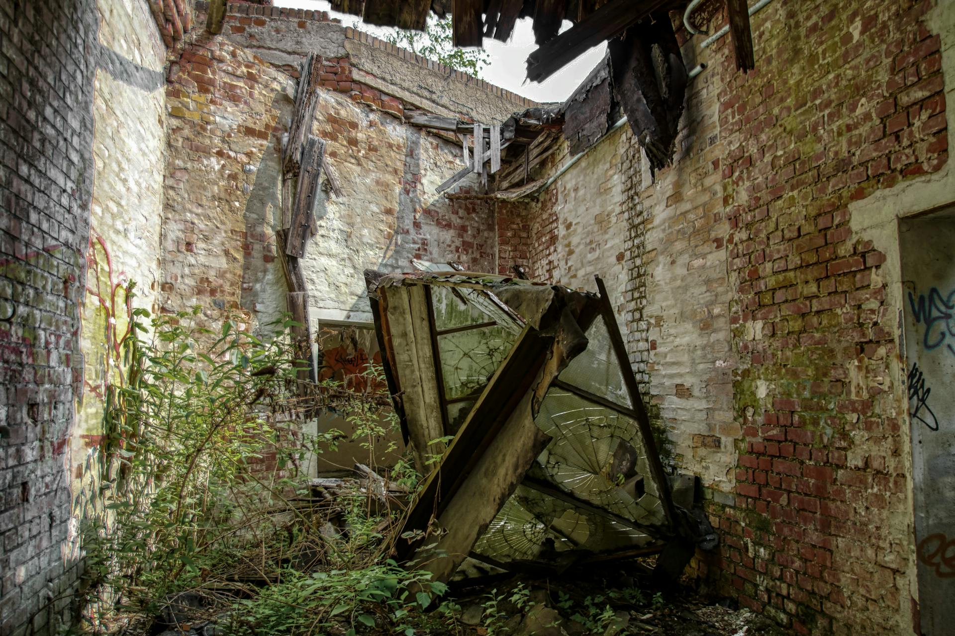 An Abandoned Concrete Structure