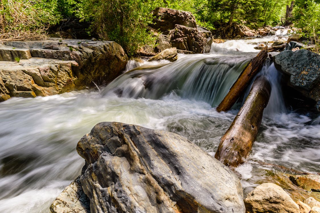 Long Exposure Photography of a Stream