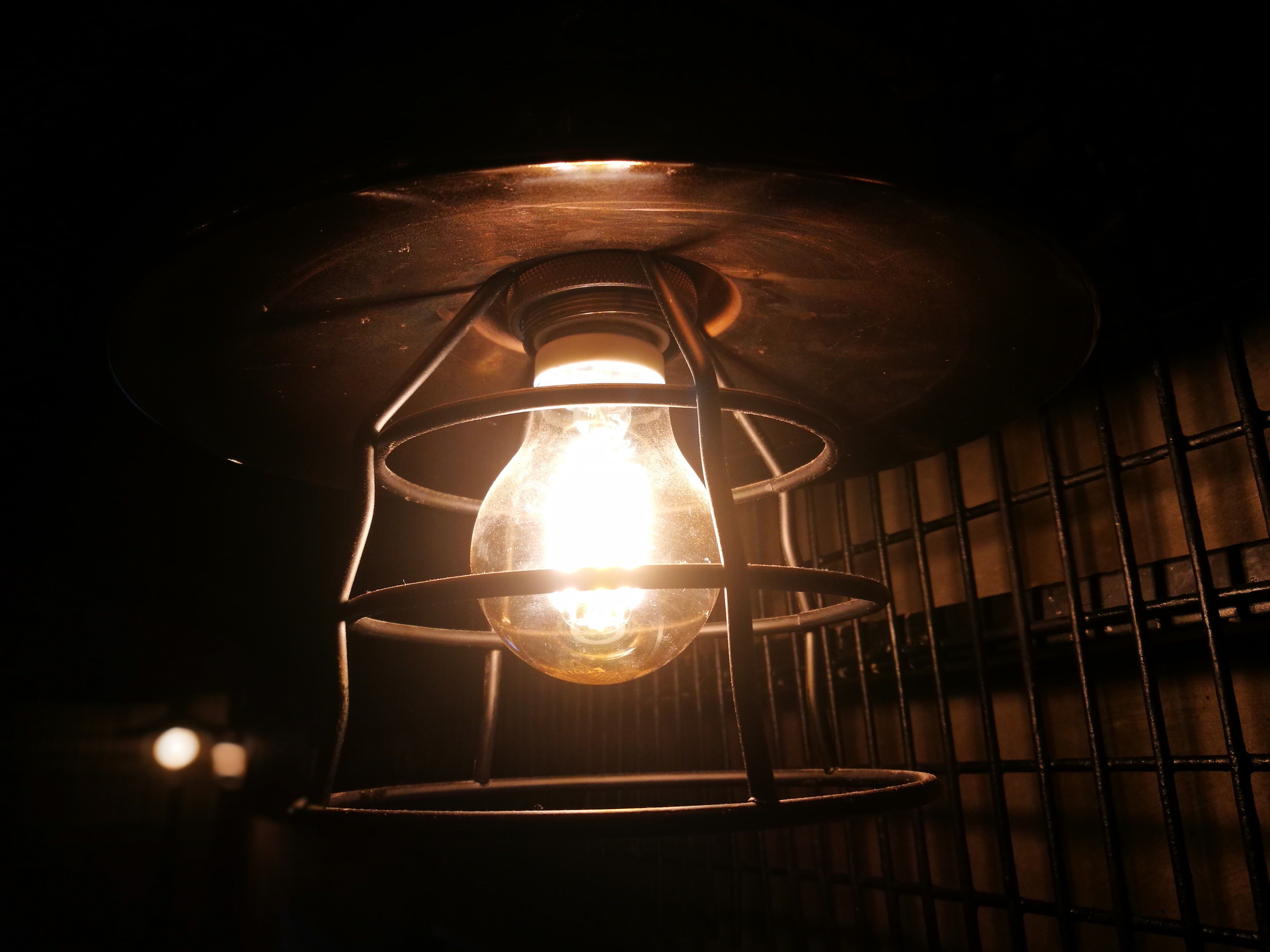 Free stock photo of black, bulb, dark