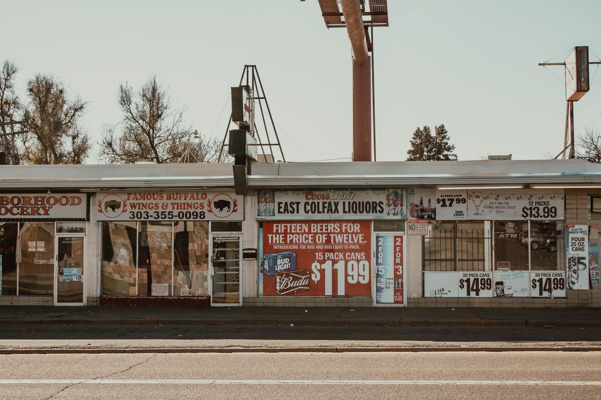 Businesses by the Road