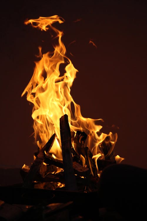 Burning Firewood in the Dark