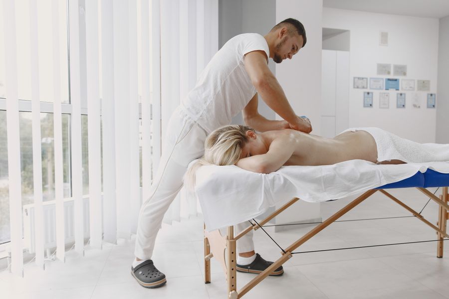 Full body massage treatment at Peaceful Spa