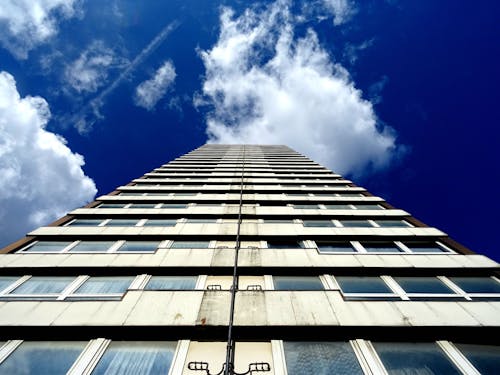 Low Angle Photography of White High-rise Building