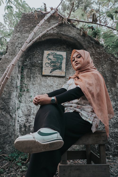 Foto profissional grátis de hijab, mulher, Mulher asiática