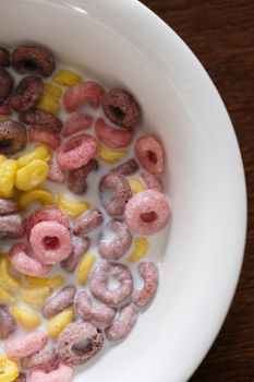 Sweetened Multi-grain Cereal With Natural Fruit Flavors Frosted Fruito's