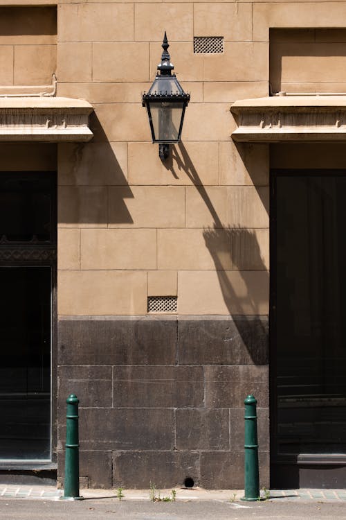 A Wall Mounted Street Light