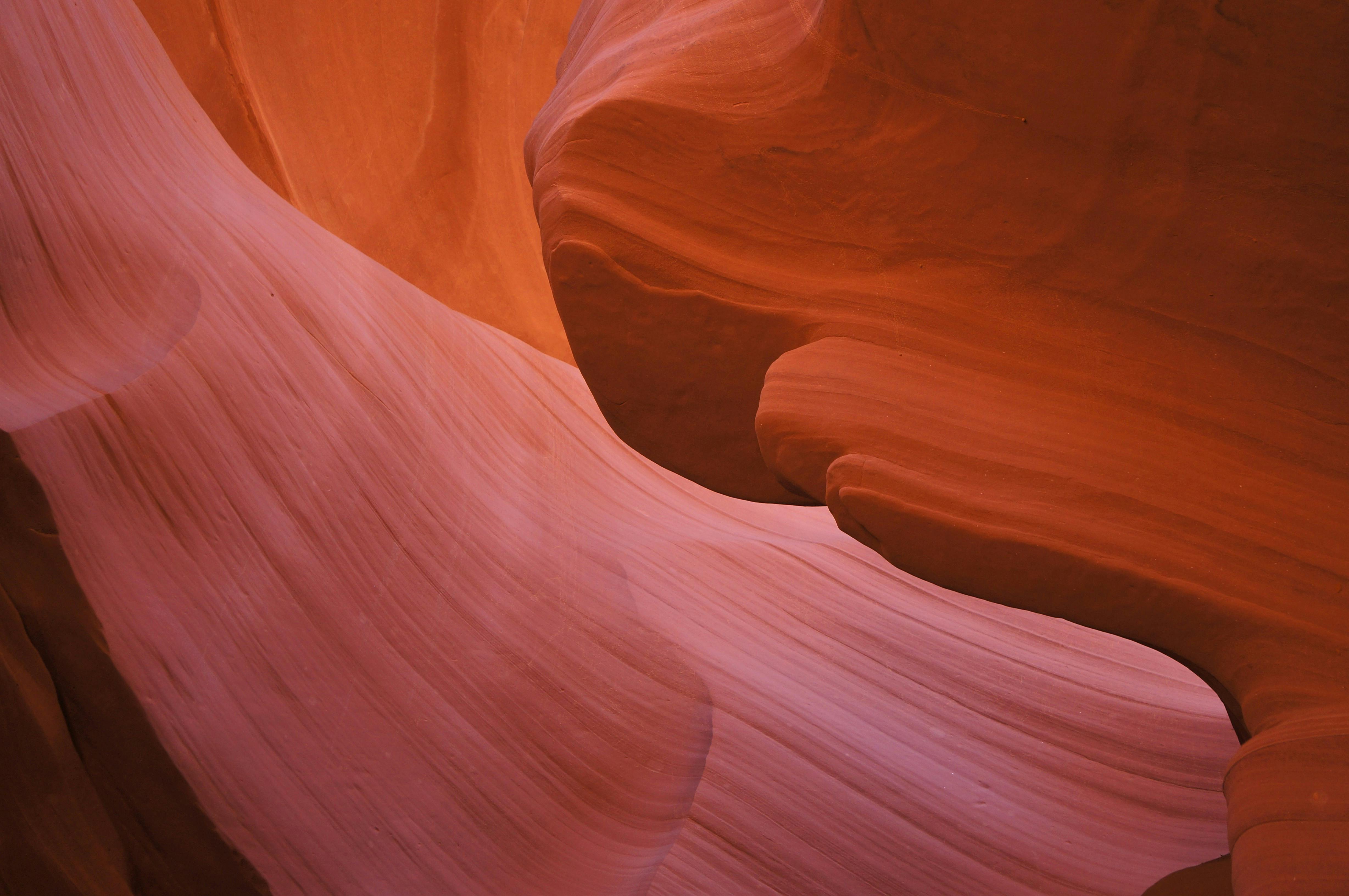 brown rock formation