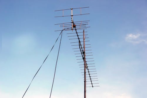 Free stock photo of old day tv antena, tv Stock Photo
