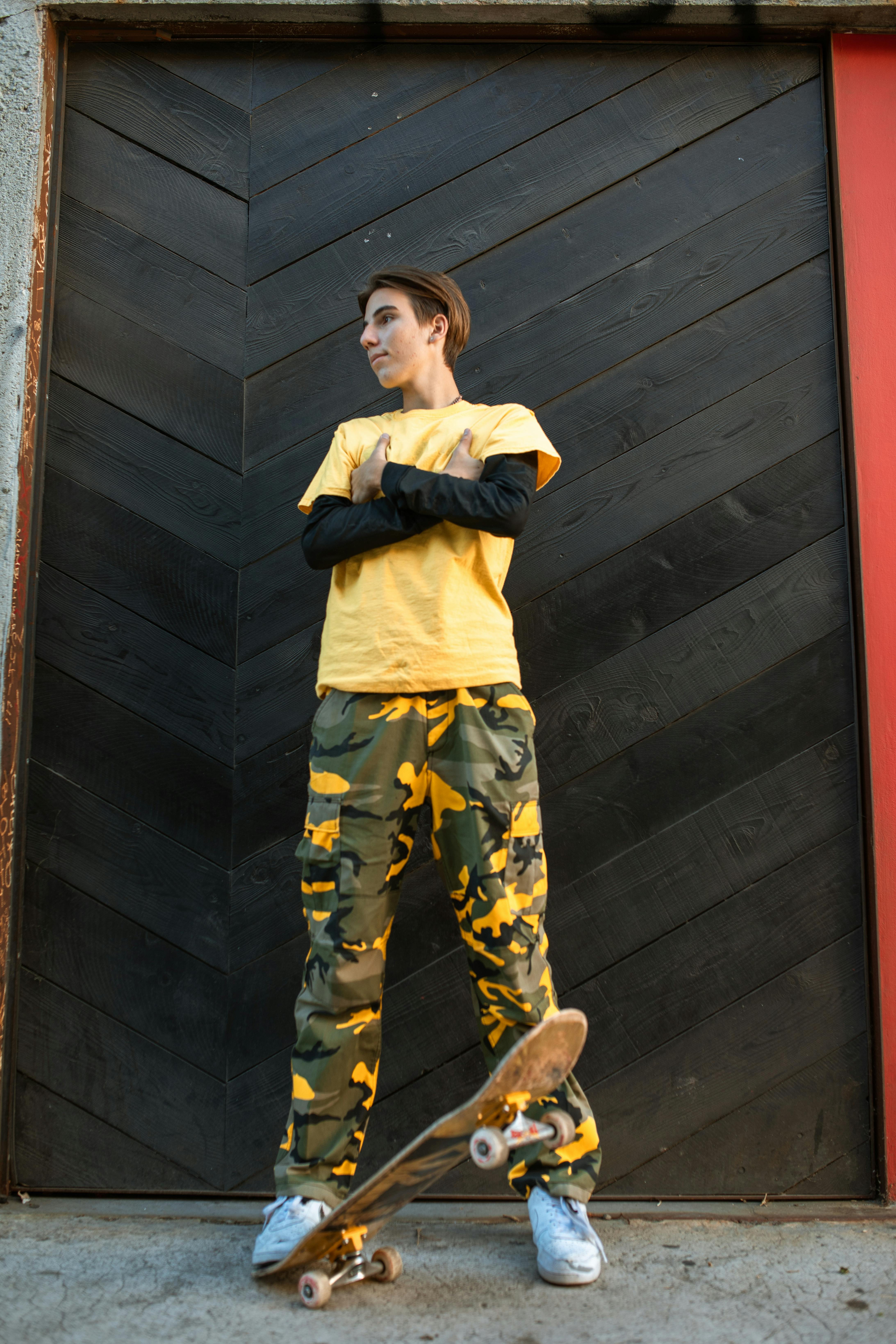 Supreme Warm Up Pant Yellow Camo