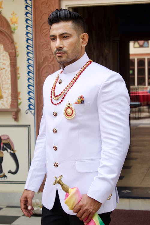 Fotobanka s bezplatnými fotkami na tému biely jodhpuri, elegantný, muž