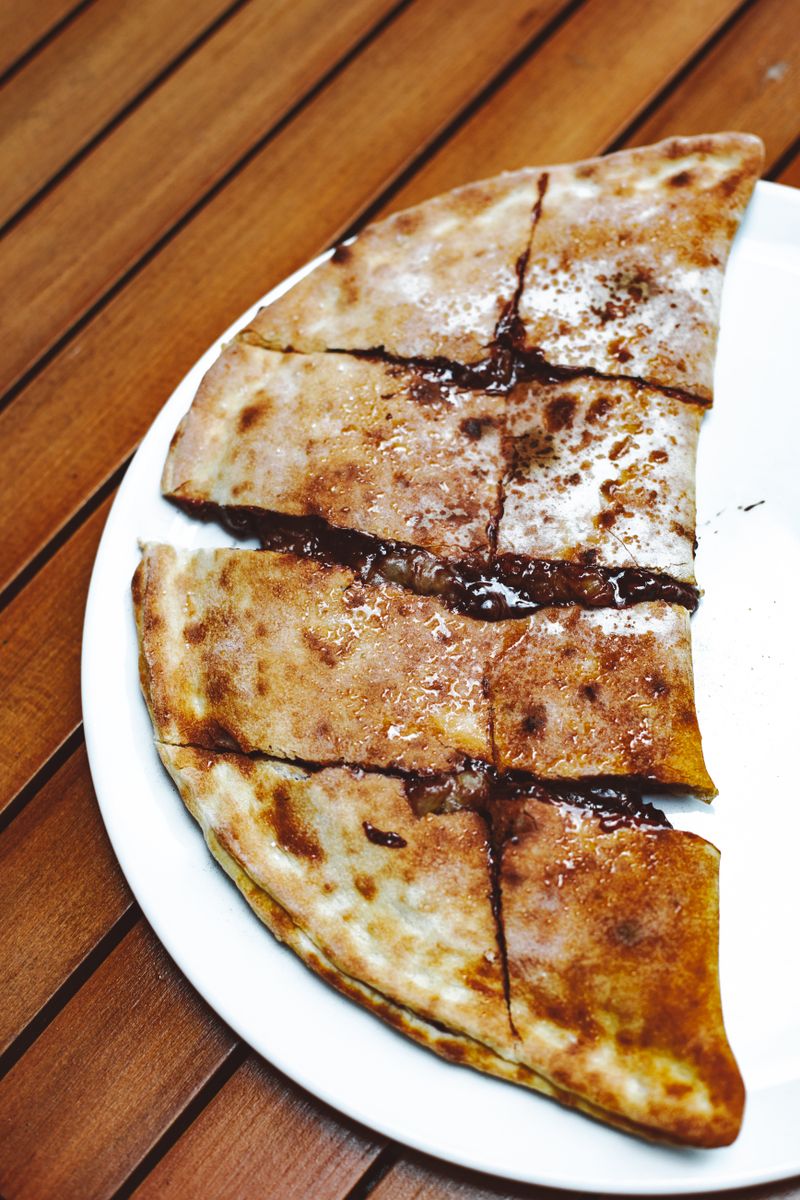 Burger Quesadilla from BEST IN TOWN PIZZA in Philadelphia