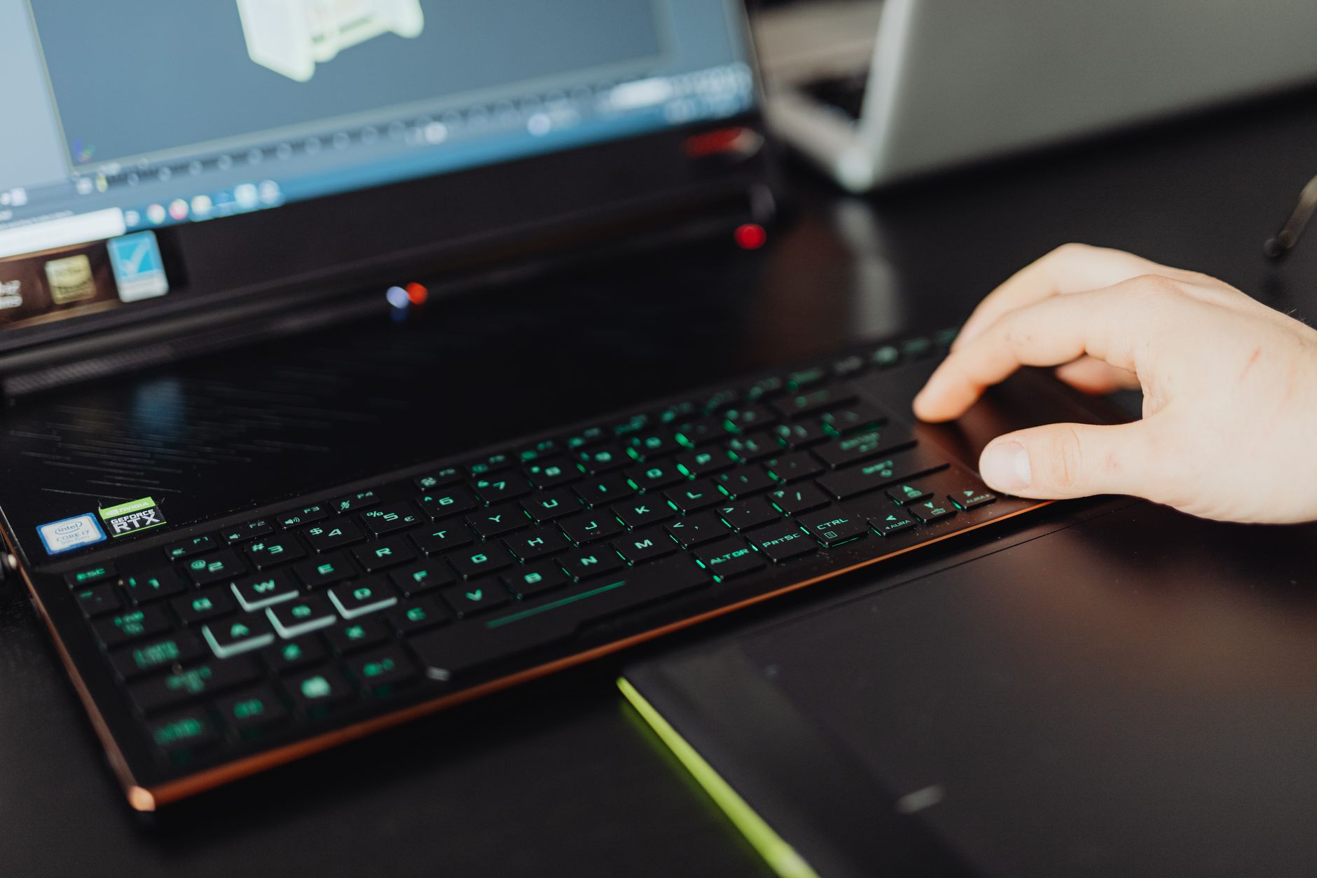 RGB mechanical keyboard for programming