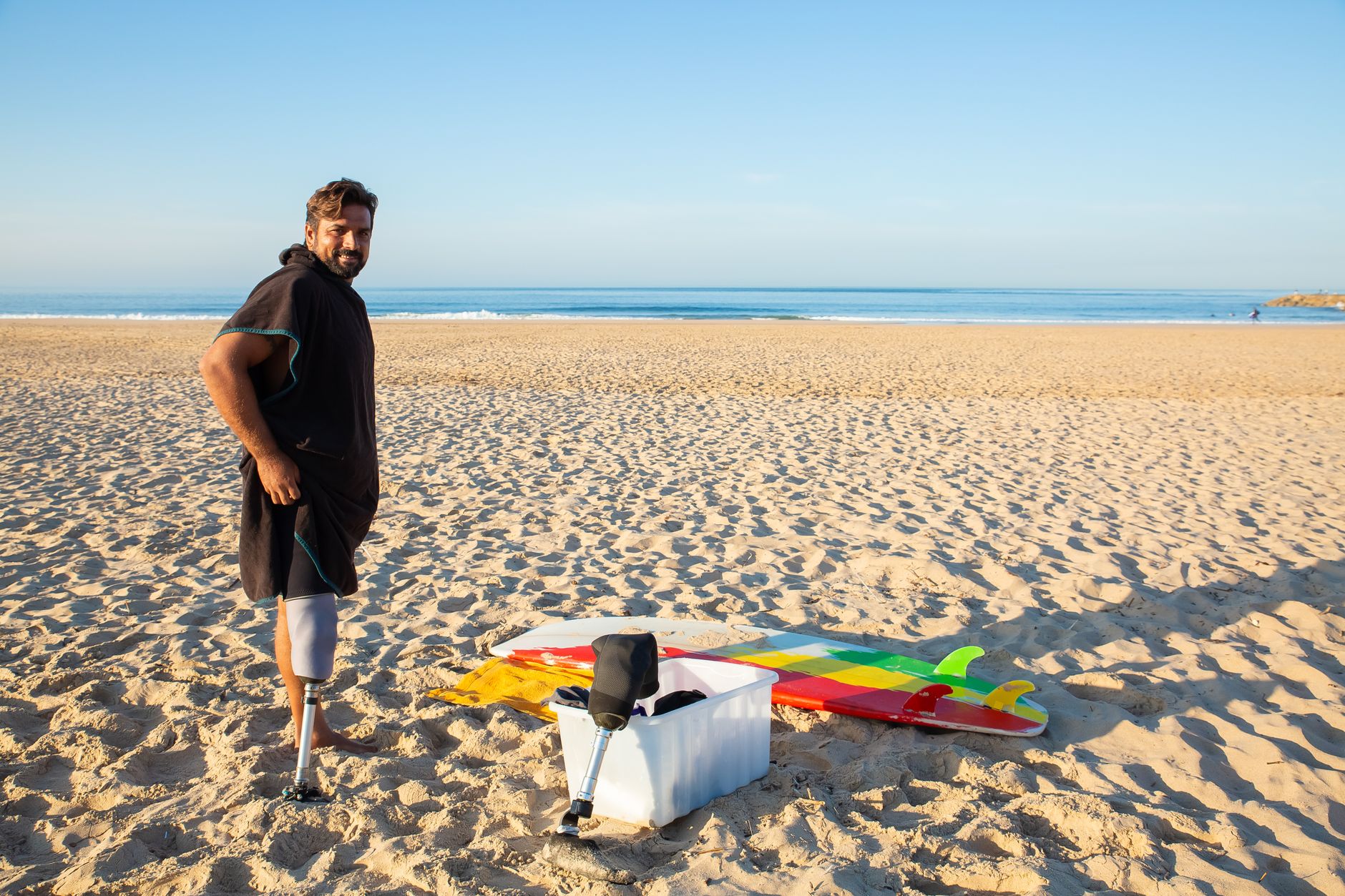 Adaptive Surfing Clinic Empowers Athletes with Disabilities at La Jolla Shores