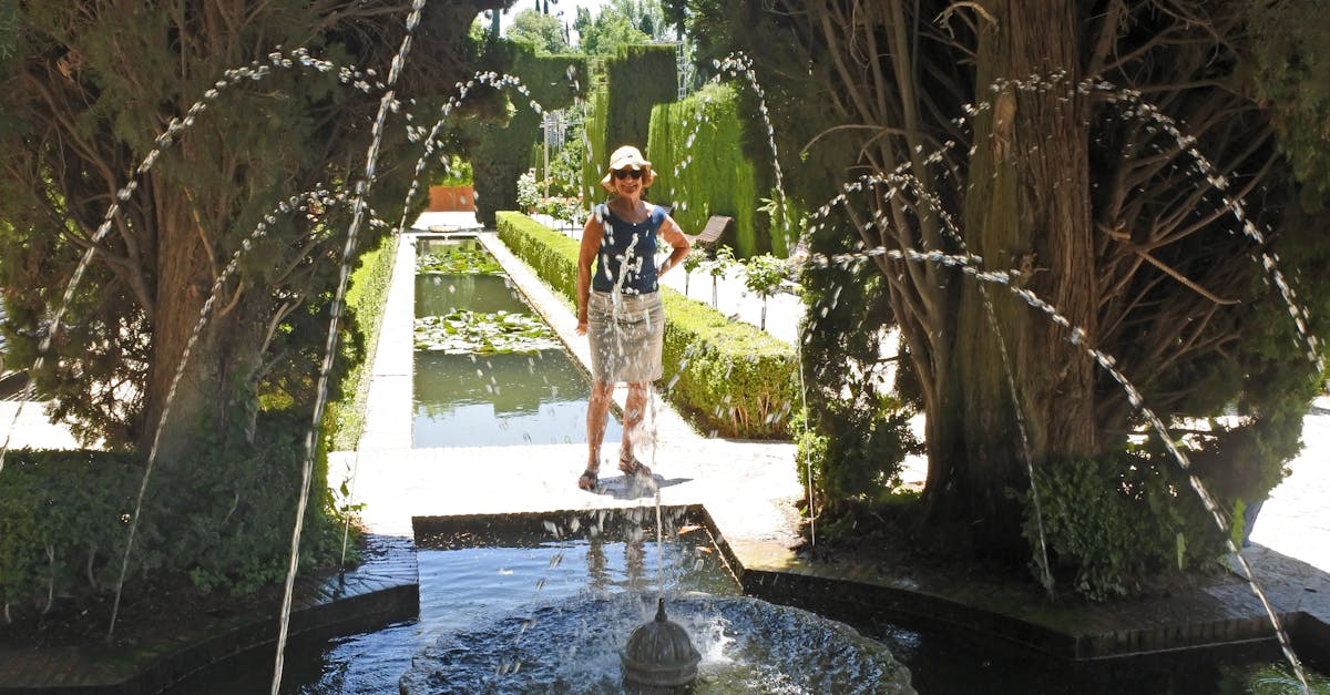 Free stock photo of alhambra, fountain, gardens