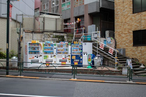 Kostenloses Stock Foto zu japan, tokio, verkaufsautomat