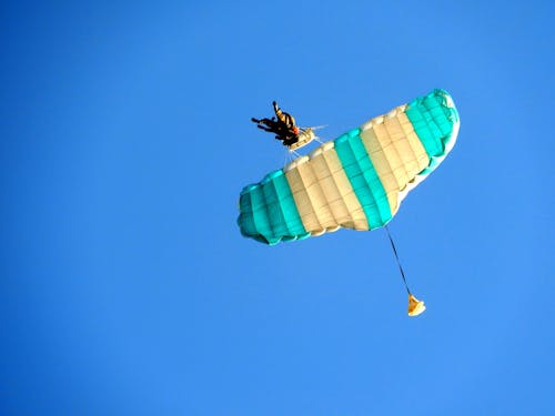 Free stock photo of skydiving