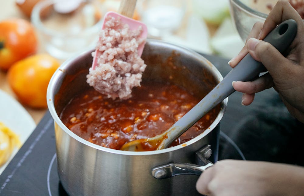 Ostrich Mince Stir-Fry