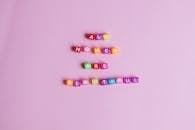 Multi Colored Letter Blocks