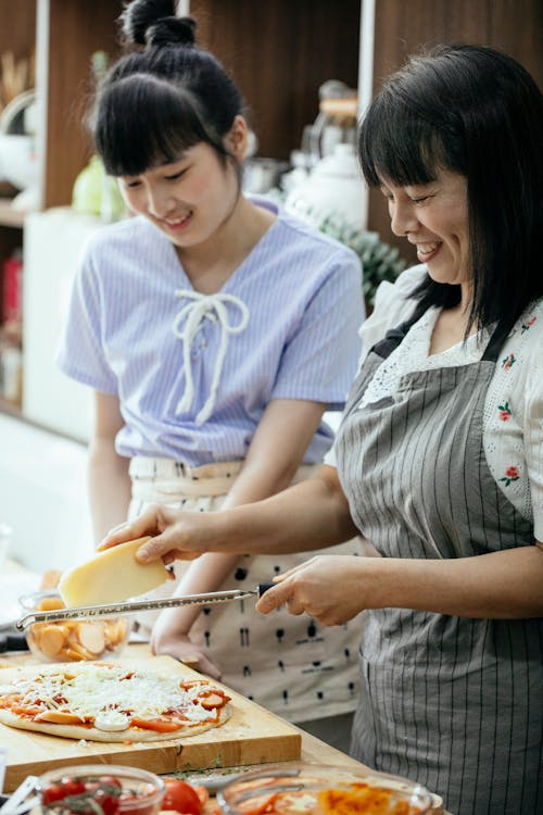 一起, 乳酪, 亞洲女性 的 免費圖庫相片