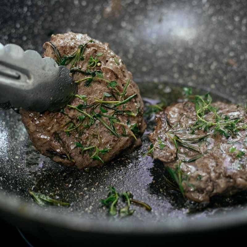 Juicy Pan-Seared Turkey Meatballs