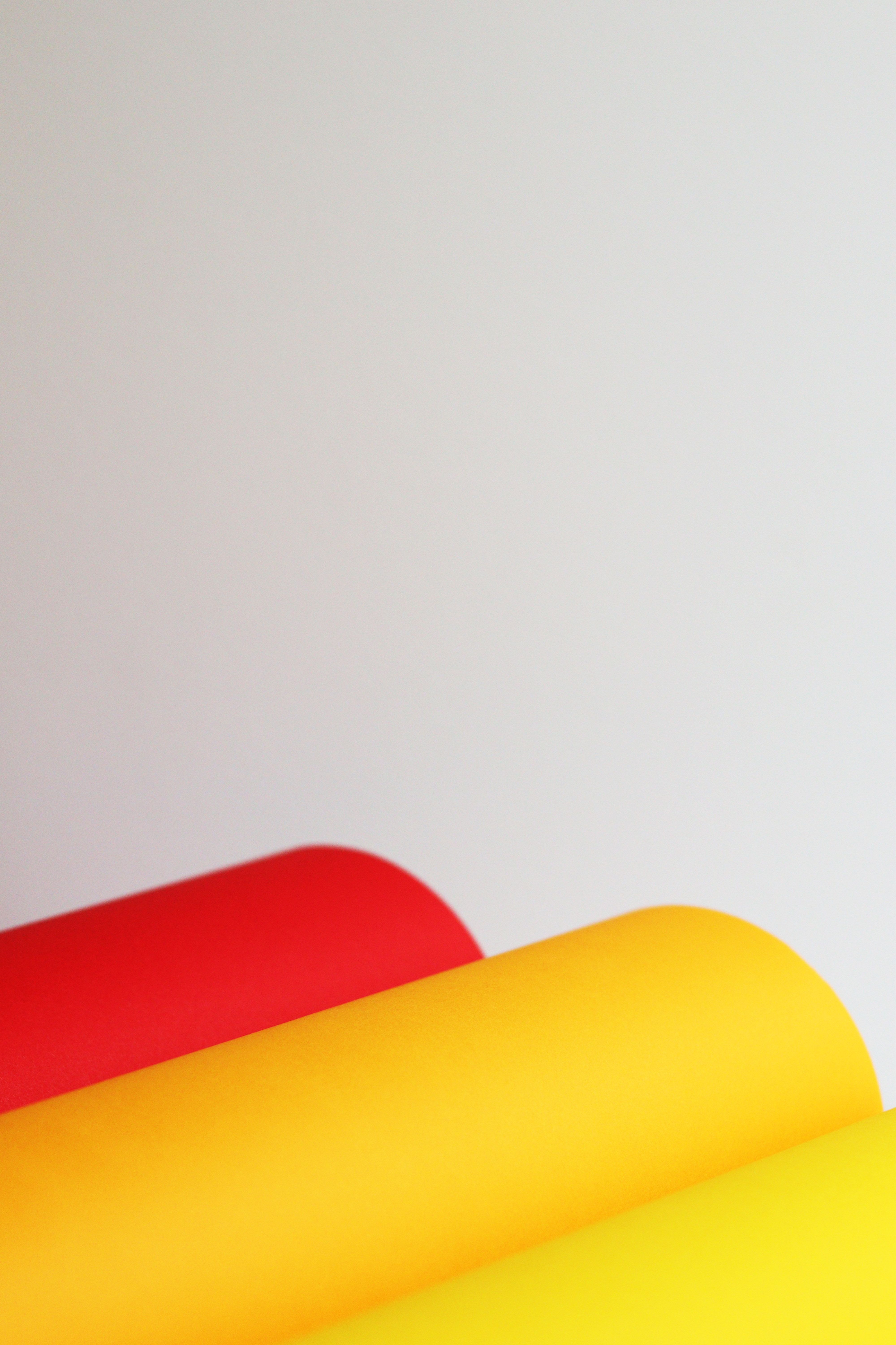 Red and Yellow Papers · Free Stock Photo